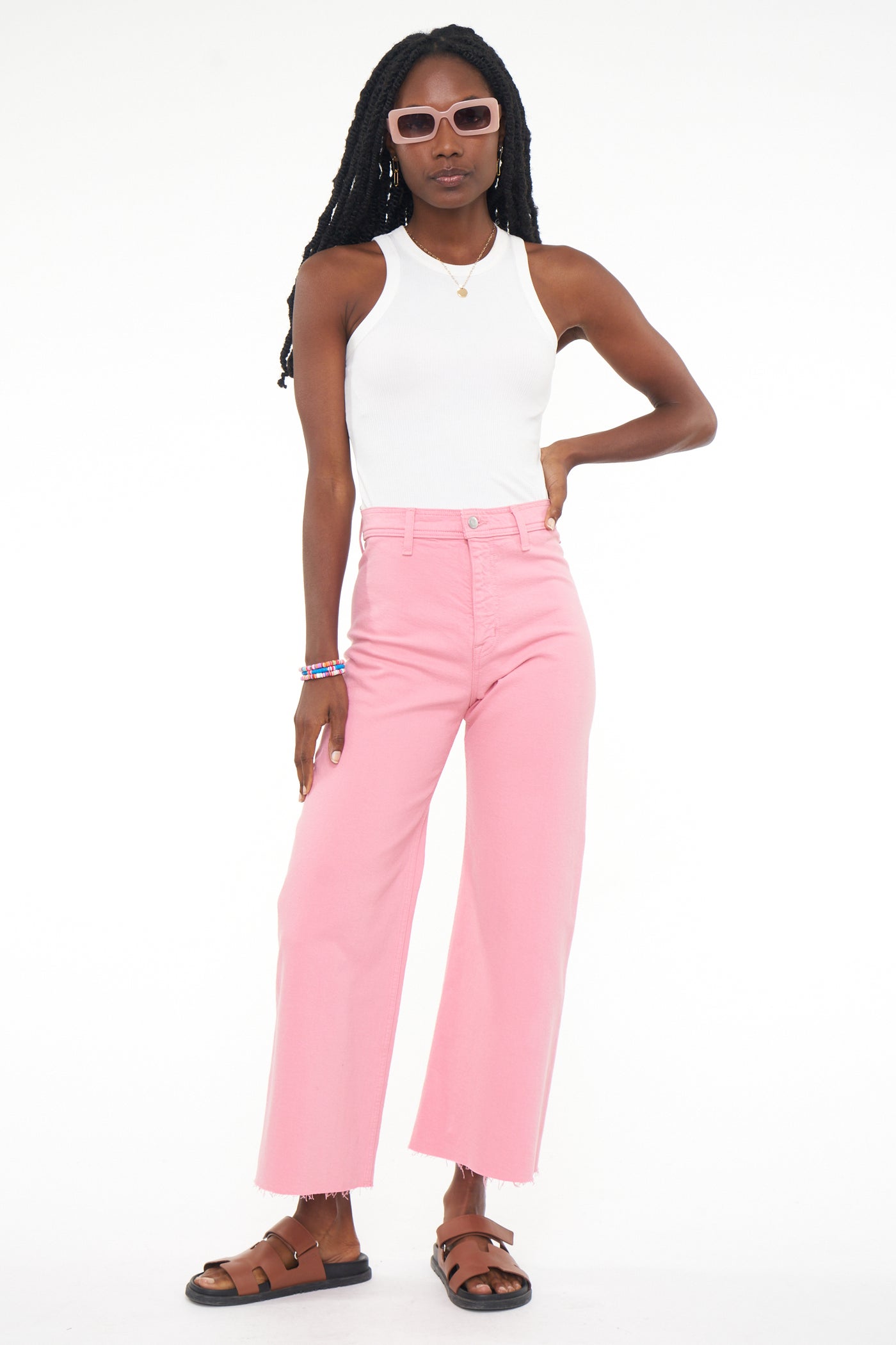 Pink Capri Pants: Shop up to −32%